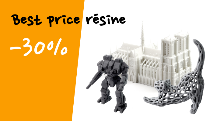 30% Réduction sur Résine best price Express