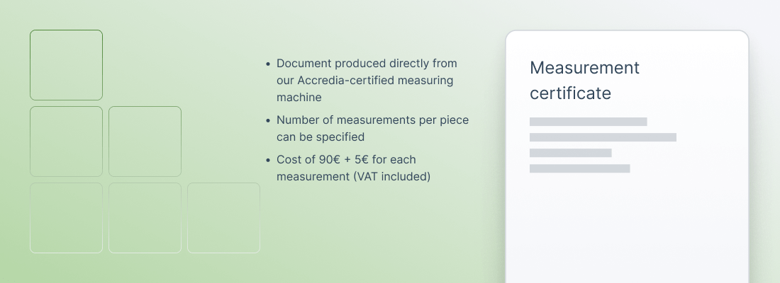 Measurement Certificate