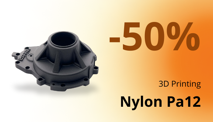 50% Nylon PA12 - Producción Express