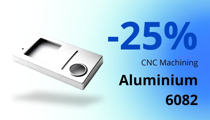 25% Off Aluminium 6082 110x110x150