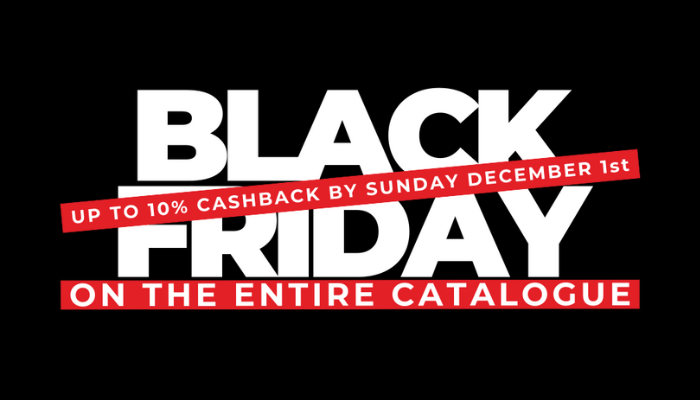 Cashback up to 10% on the entire Weerg catalogue!