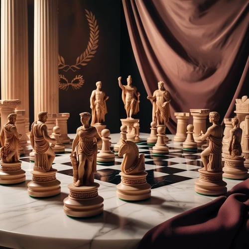 Roman-themed chess