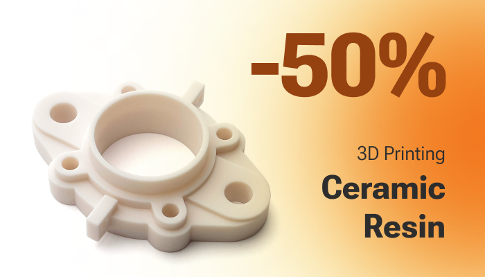 50% Rabatt Keramikharz
