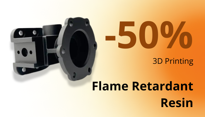 50% Off Flame Retardant resin