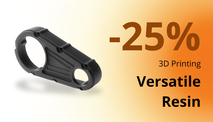 25% Off Versatile W135 resin