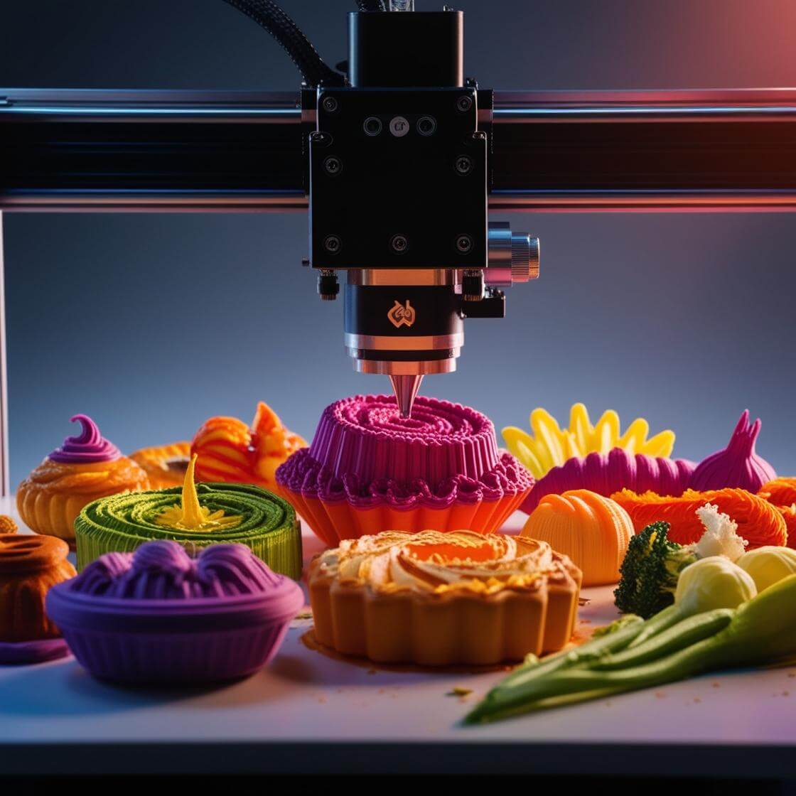 Food 3D printing